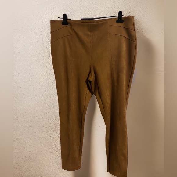 Suede legging/camel - Picture 3 of 3